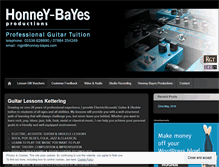 Tablet Screenshot of guitarlessonskettering.com